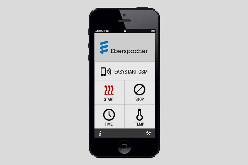 Bränslevärmare Eberspächer med appstyrning