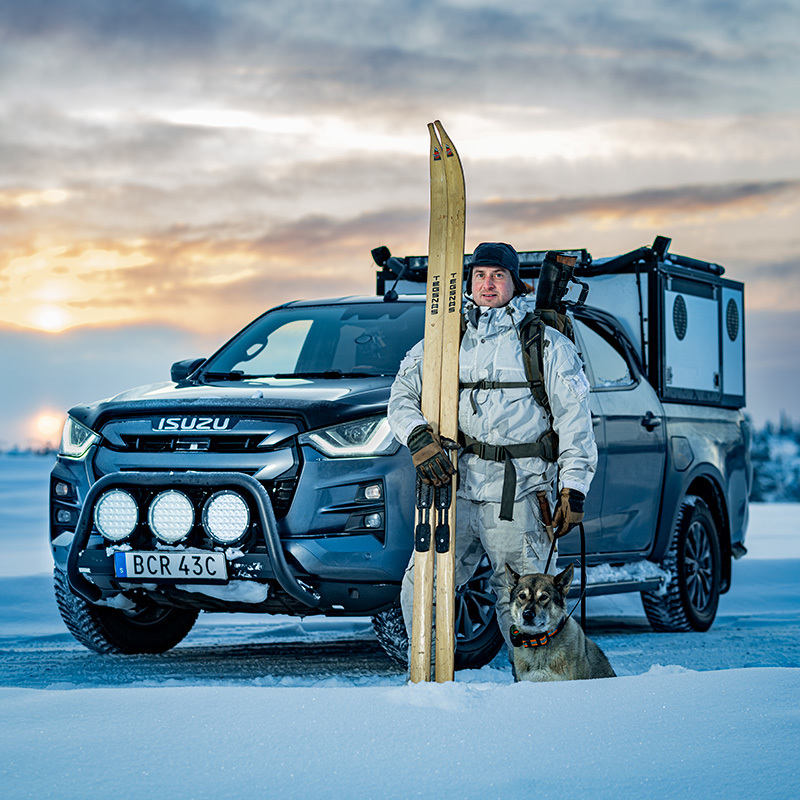 Robert Salomonson. Driver Jakt för livet och Nynäs Camp  med över 300 guidningar per år.